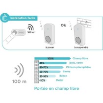 Carillon sans fil - OneBell 100 - SCS SENTINEL - Portée 100m - 15 mé