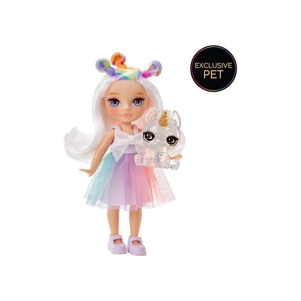 Rainbow High Littles - Poupée 15cm + animal de compagnie - Arc -en-Ciel - Des 4ans