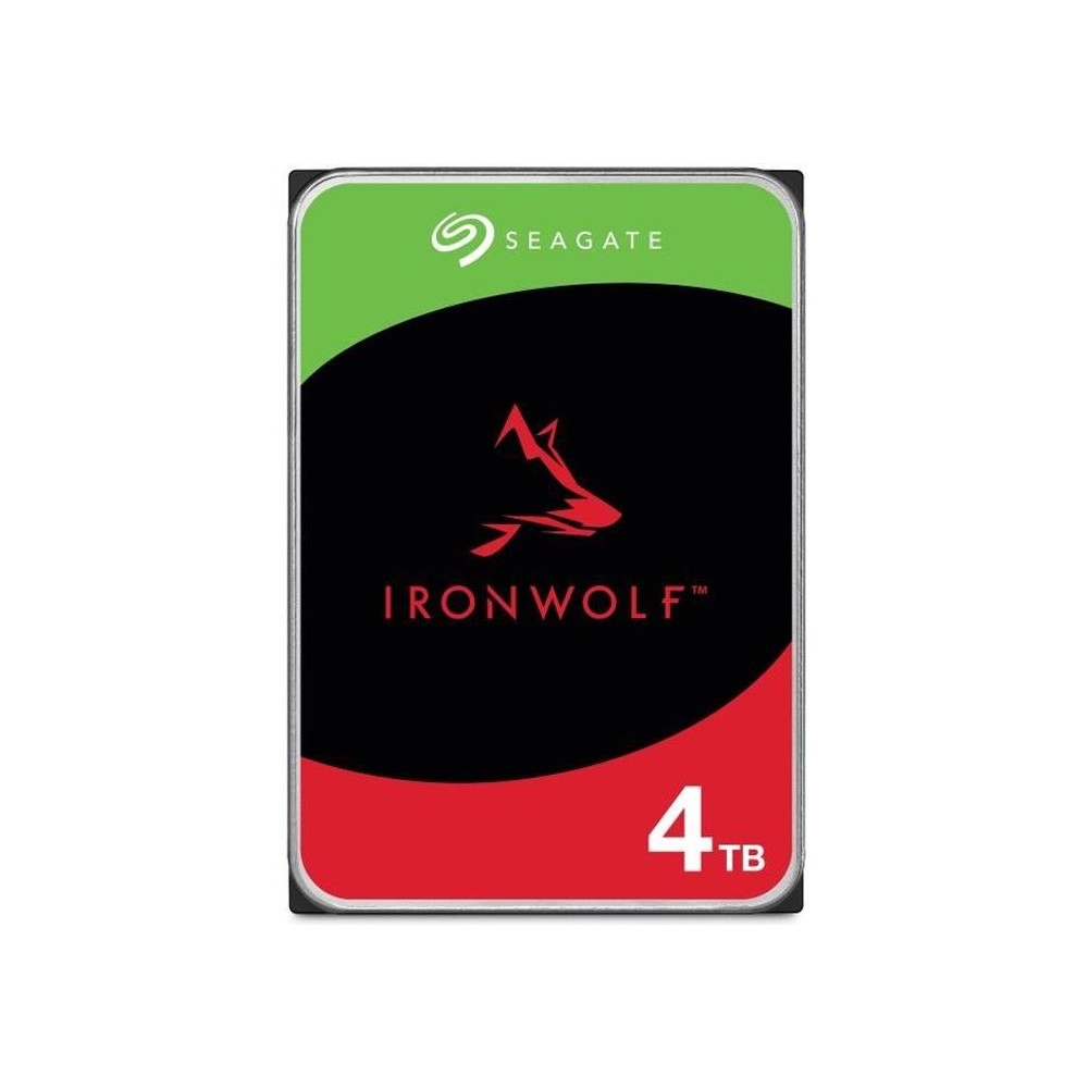 SEAGATE - Disque dur Interne - NAS IronWolf - 4To - 3.5 - 5400 tr/min