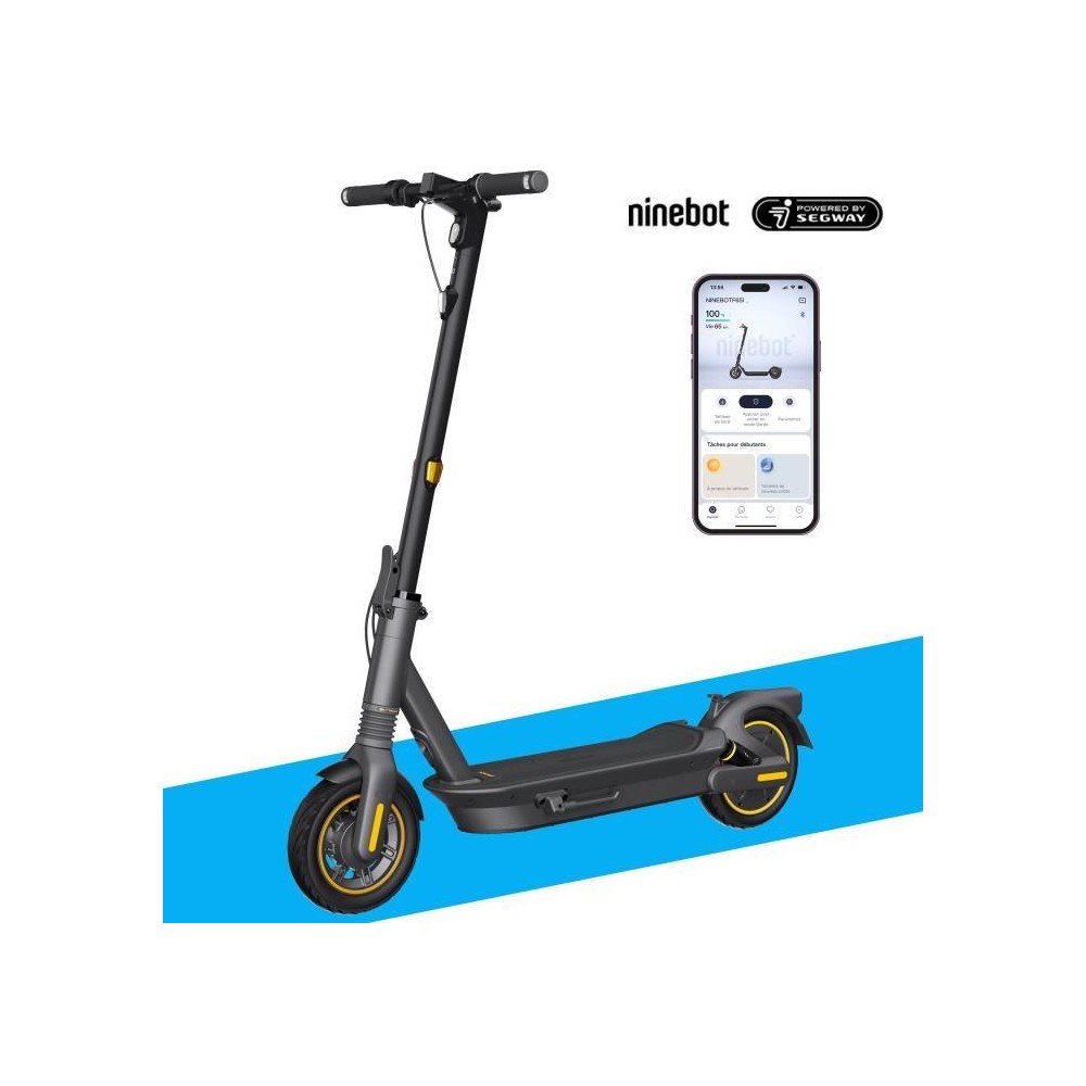 Trottinette électrique Ninebot Max G2 E Clignotants intégrés powere