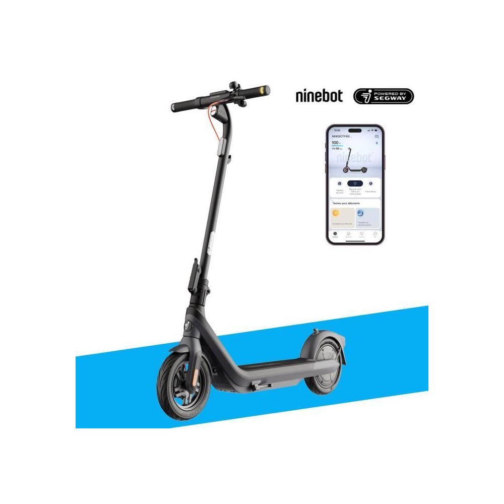 Trottinette électrique - Segway-Ninebot - E2 Pro - Pneus larges 10 -