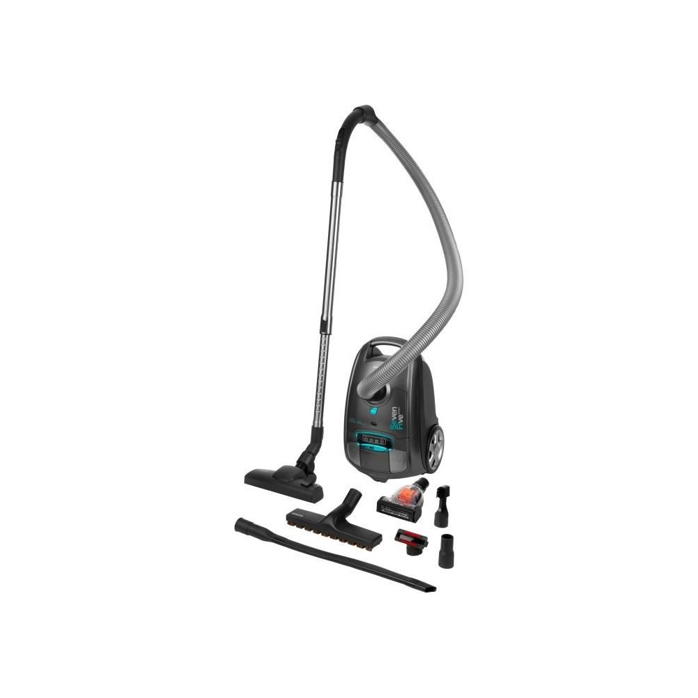 Aspirateur traineau avec sac - SENCOR - SVC 7550TI - 75 dB - 3,5 L - G