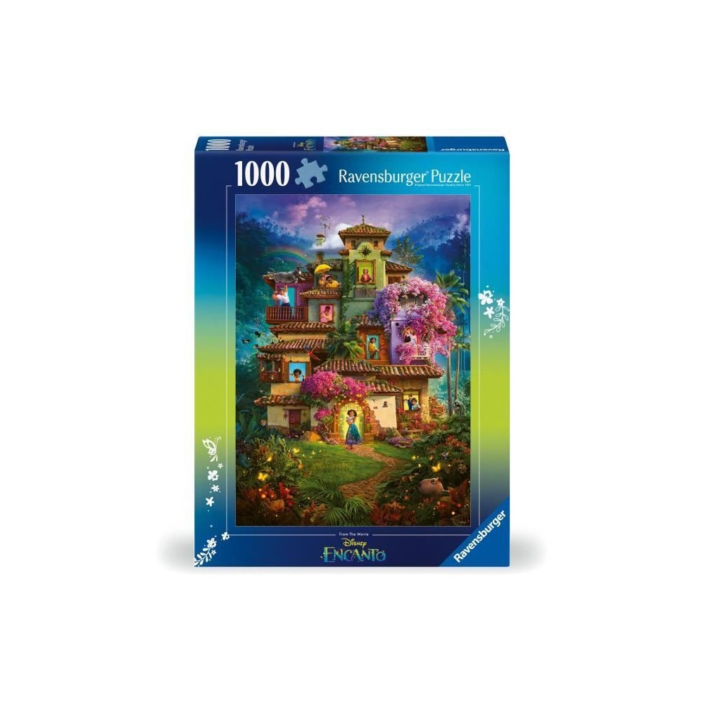 Puzzle 1000 pieces Encanto, Disney Encanto, Adultes et enfants des 14 ans, Puzzle de qualité supérieure, 17324, Ravensburger