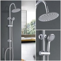 ROUSSEAU Colonne de douche sans robinet Dunedin chrome