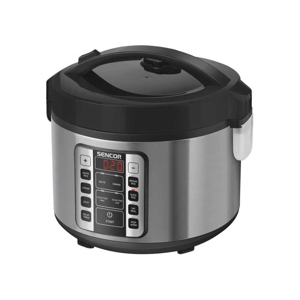 Cuiseur a riz multifonctionnel - SENCOR - SRM 3151BK - 700 W - 1,5 L -