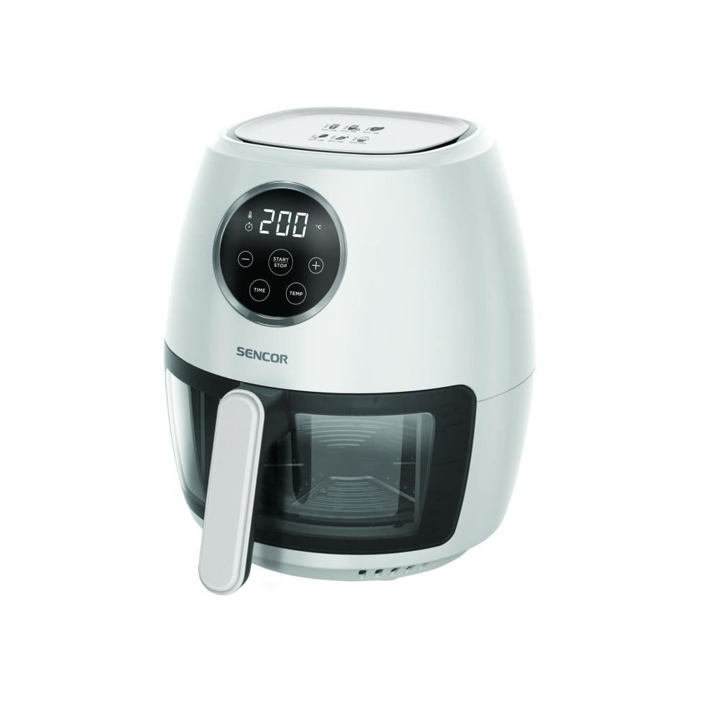 Airfryer - SENCOR - SFR 5340WH - 1300 W - 3,5 L - Blanc