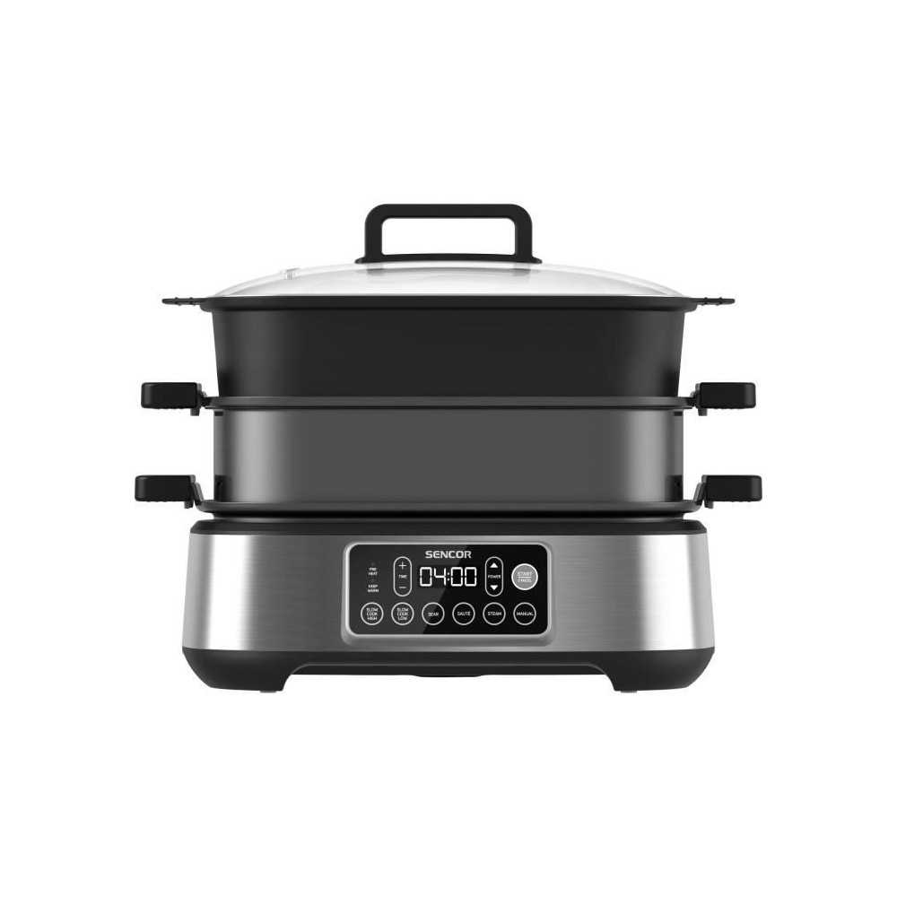 Mijoteuse et grill multifonction - SENCOR - SPR 6300BK - 6 L - Noir