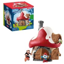 Maison des Schtroumpfs avec 2 figurines, des 3 ans, Schleich 20803 THE SMURFS™ - figurine, 19 x 19 x 19 cm