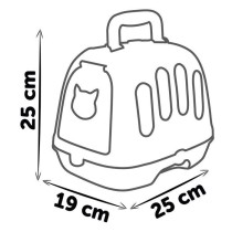 Smoby - Mallette vétérinaire - 1 peluche panda et de nombreux accessoires - Produit 2 en 1 : Cage de transport