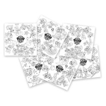 Smoby - Recharge Coloriages pour la Kid table créative - 10 feuilles de coloriages Pat' Patrouille