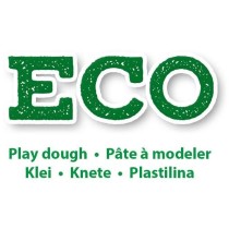 Pâte a modeler écologique SES CREATIVE 24911 - 4x90 g - Multicolore