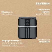 Friteuse sans huile - SEVERIN FR2452 - 5L - Temps et Thermostat régla