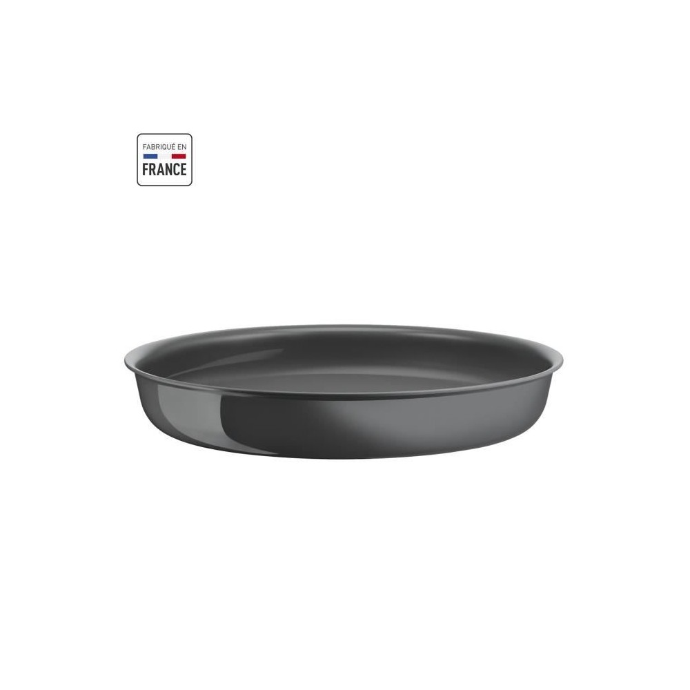 TEFAL INGENIO Renew Poele 24 cm, Céramique antiadhésive, Recyclée, Thermo-Signal™, Fabriquée en France L2600402