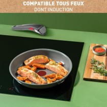 TEFAL INGENIO Renew Poele 24 cm, Céramique antiadhésive, Recyclée, Thermo-Signal™, Fabriquée en France L2600402