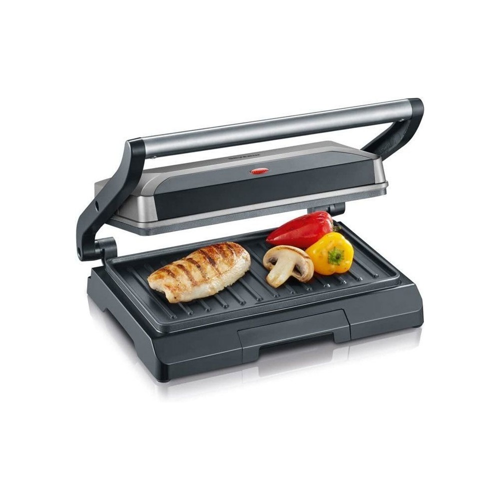 SEVERIN KG2394 Gril multifonction compact : viande - paninis - légume