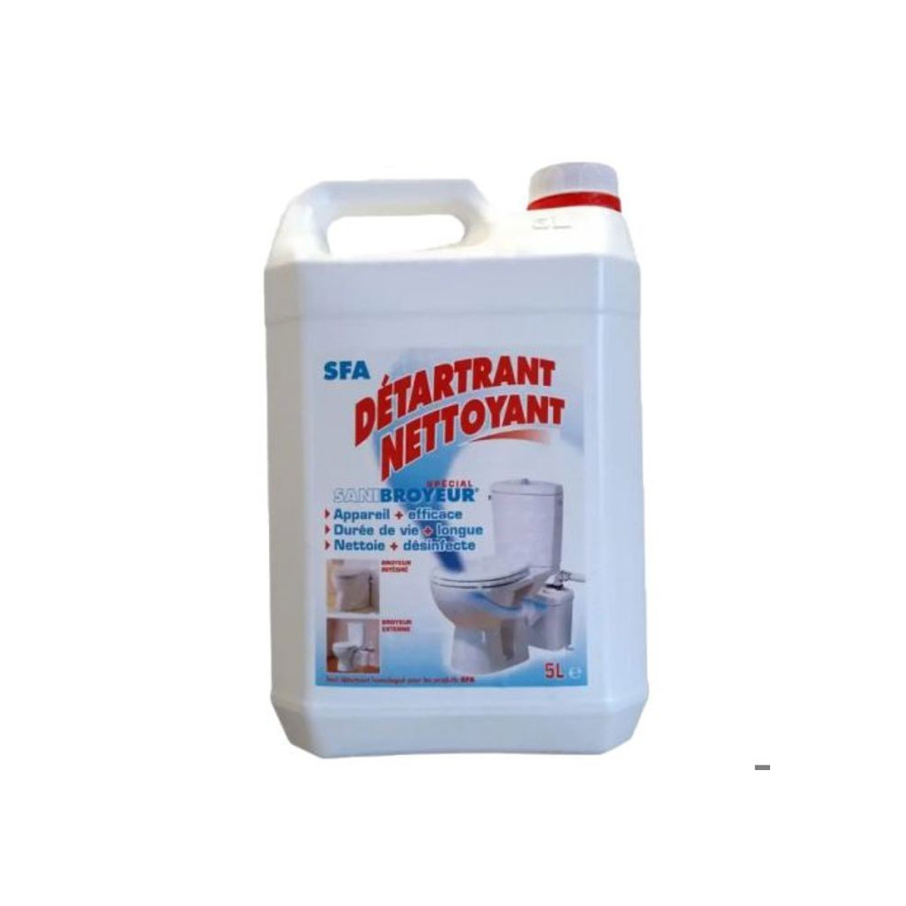 Détartrant nettoyant pour produits SFA - SFA - 5 litres