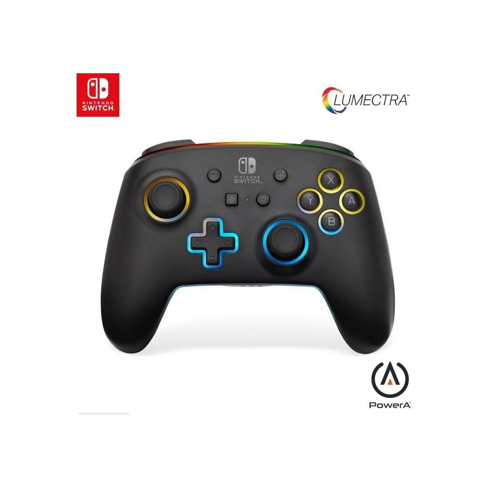 Manette Filaire - POWER A - Nintendo Switch - Lumectra