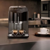 Machine a espresso Auto SIEMENS EQ.300 TI355209RW - Inox foncé et noi