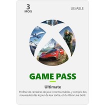 Microsoft Xbox - Manette sans fil Xbox Carbon Black + Xbox Game Pass Ultimate