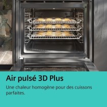 Four pyrolyse - SIEMENS IQ300 - HB574ABR3F - Noir - 7 modes de cuisson