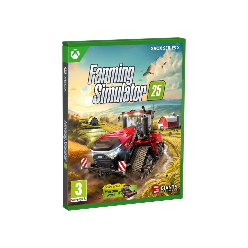 Farming Simulator 25 - Jeu Xbox Series X