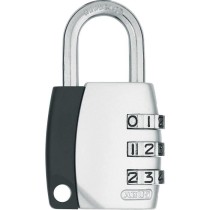 Cadenas a combinaison - ABUS - 155/30 B/DFNLI - Anse acier - Code numérique a trois chiffres personnalisable