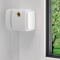 Verrou - ABUS - FTS3003 W KD EK - Sécurité pour fenetres en alu, bois, plastique - Clé nécessaire uniquement pour l'ouvertur