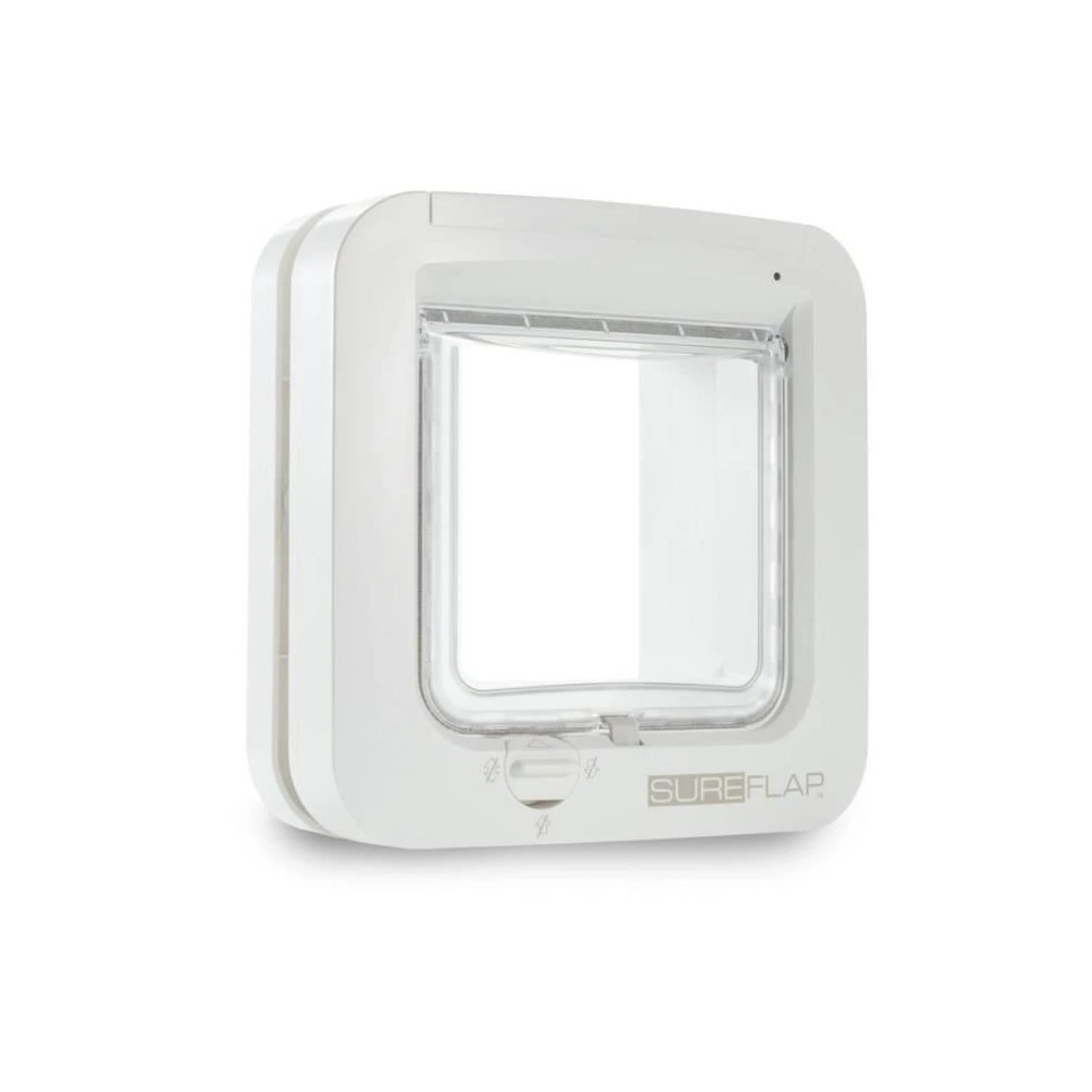 SUREFLAP Chatiere a puce électronique - Blanc - 142 mm x 120 mm (Mém