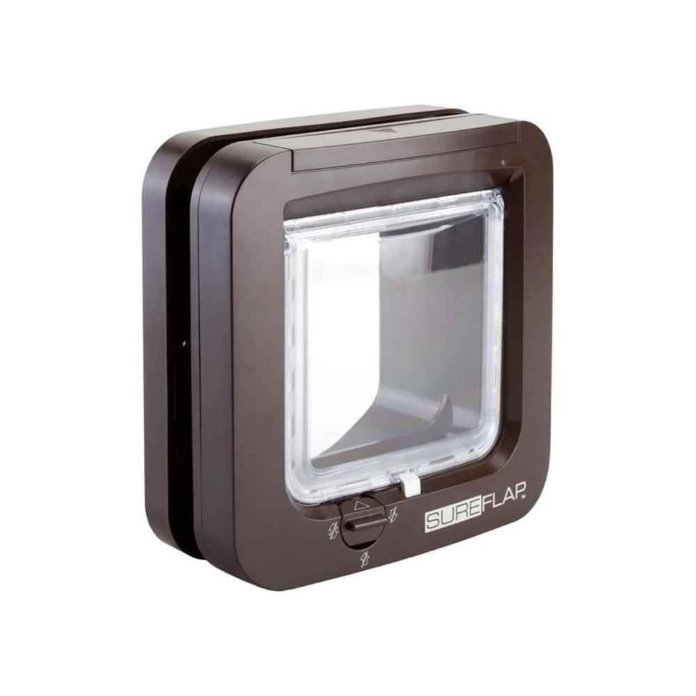 SUREFLAP Chatiere a puce électronique - Marron - 142 mm x 120 mm (Mé