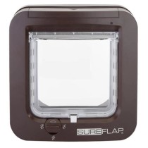 SUREFLAP Chatiere a puce électronique - Marron - 142 mm x 120 mm (Mé