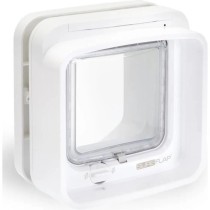 SUREFLAP Chatiere a puce électronique DualScan - Blanc - 142 mm x 120