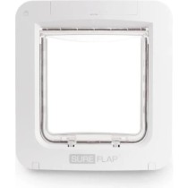 SUREFLAP Grande Chatiere a Puce électronique Connecté - Blanc - 178