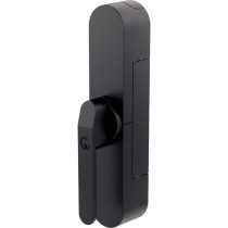 Verrou de sécurité porte de terrasse - ABUS - WINTECTO One FCA4100 BK - Technologie SmartX™, capteur d'alarme 3D