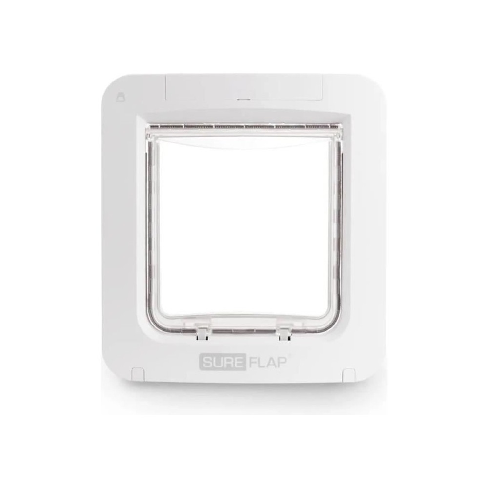 SUREFLAP Grande Chatiere a Puce électronique Connecté - Blanc - 178