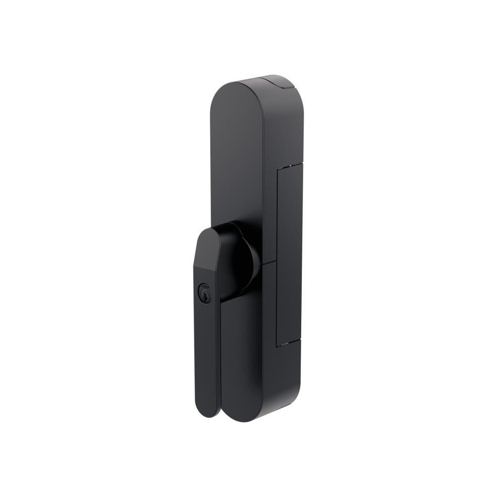 Verrou de sécurité porte de terrasse - ABUS - WINTECTO One FCA4100 BK - Technologie SmartX™, capteur d'alarme 3D