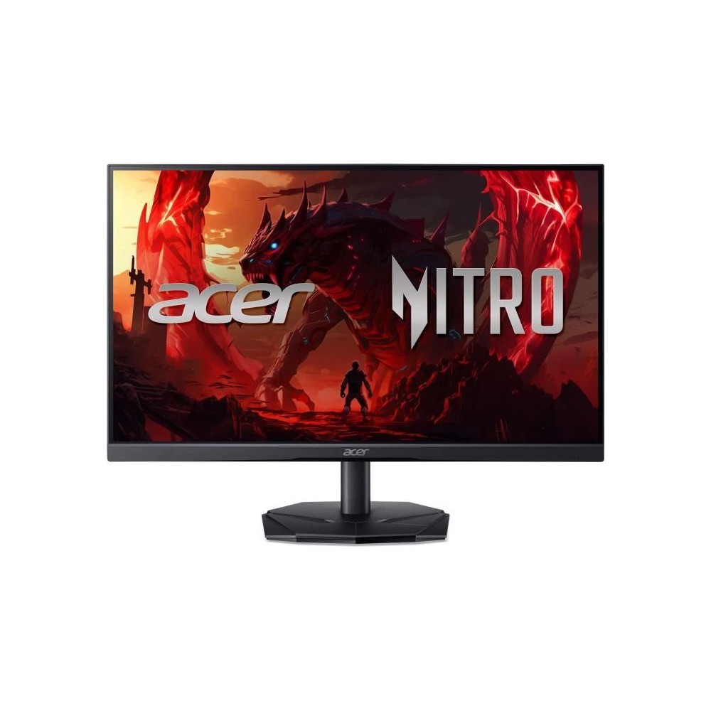 Ecran PC - ACER - KG241Y P3bip - 23,8 FHD - Dalle VA - 180Hz - 0,5ms - 1 HDMI 1 DP - AMD FreeSync Premium - Noir