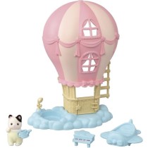 Mini-univers - SYLVANIAN FAMILIES - La montgolfiere des bébés - Rose