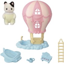 Mini-univers - SYLVANIAN FAMILIES - La montgolfiere des bébés - Rose