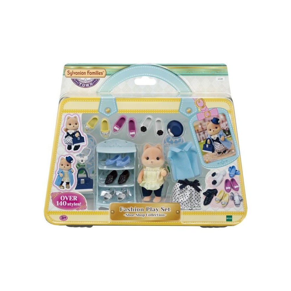 Figurines miniatures - SYLVANIAN FAMILIES - La valisette de mode et gr