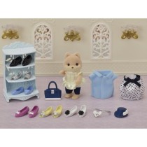 Figurines miniatures - SYLVANIAN FAMILIES - La valisette de mode et gr