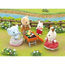 Figurine miniature - SYLVANIAN FAMILIES - La fille éléphant et son s