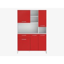 ECO Buffet de cuisine L 120 cm - Rouge mat