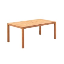 Table de jardin 6-8 personnes - 180 x 90 x H.74 cm - En bois d'acacia