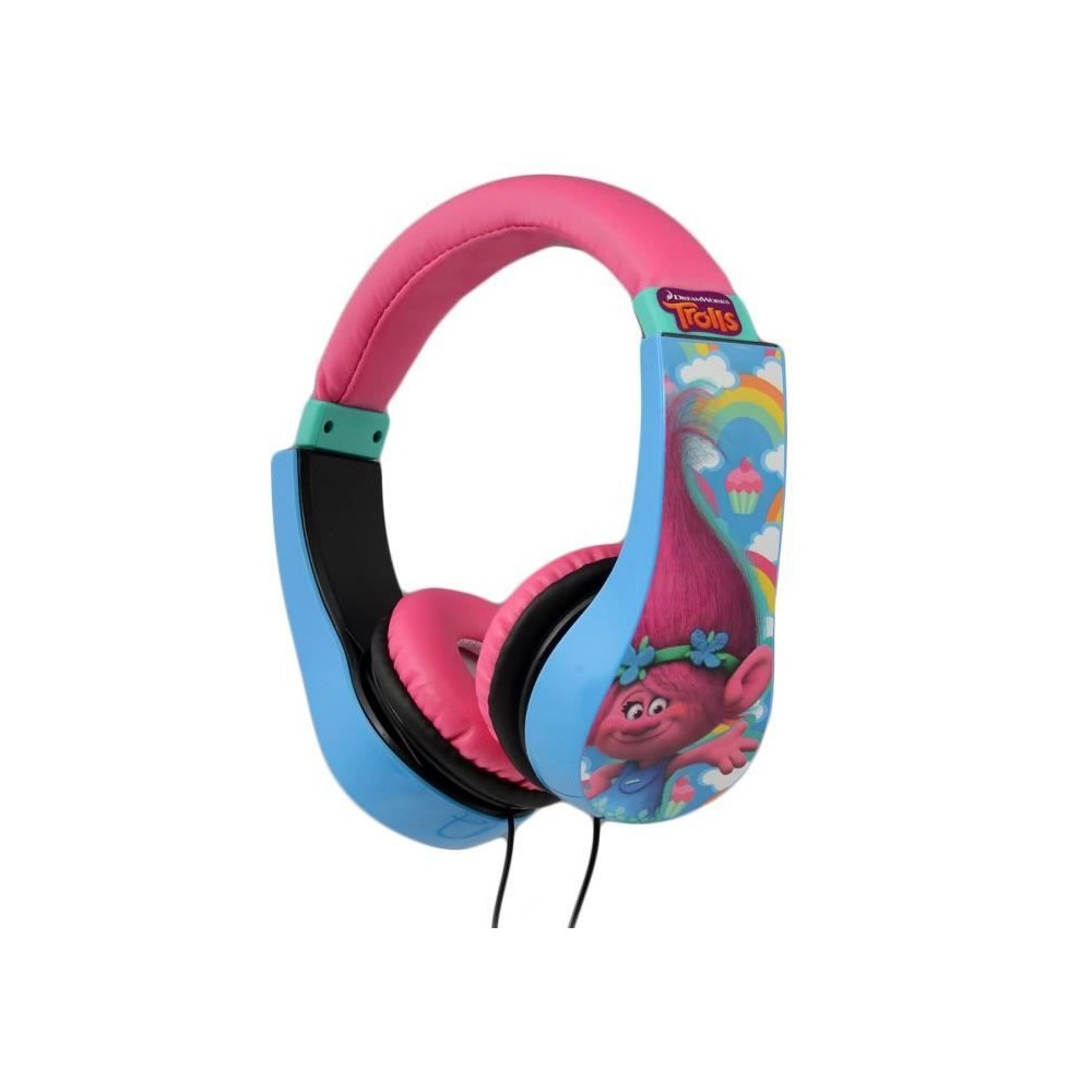 Casque enfant filaire - KIDDESIGNS - Trolls