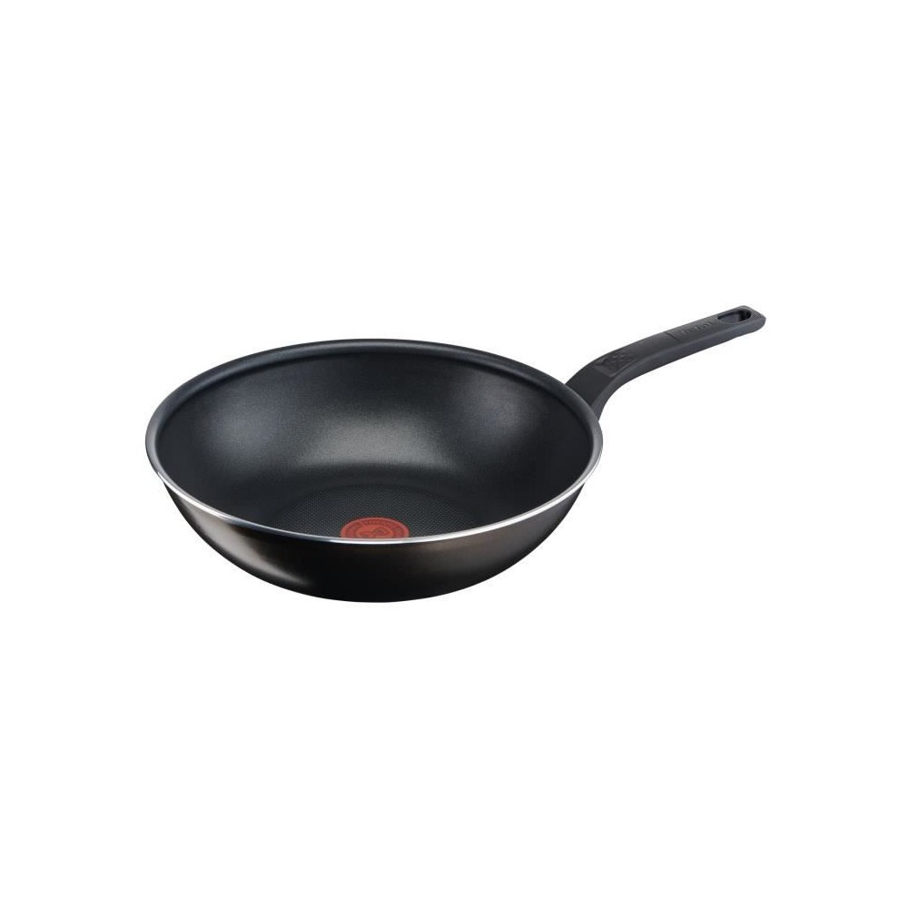 TEFAL Easy Cook & Clean Wok 28 cm, Non induction, Revetement antiadhé