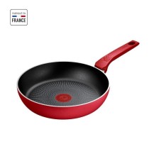 TEFAL Poele 24 cm, Induction, Revetement antiadhésif, Forme profonde,