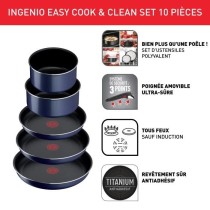 TEFAL INGENIO Easy Cook & Clean Lot 10 pieces, Poele, Casserole, Non i