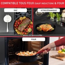 TEFAL INGENIO Hard Stone Lot Poeles 22/26 cm, Casseroles 16/20 cm, Poi