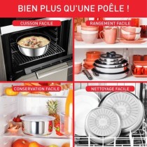 TEFAL INGENIO Preference Poele 24 cm, Induction, Revetement antiadhés