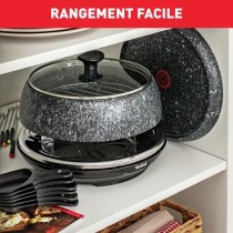 TEFAL Appareil a raclette, 6 personnes, Compact, Rangement facile, Liv